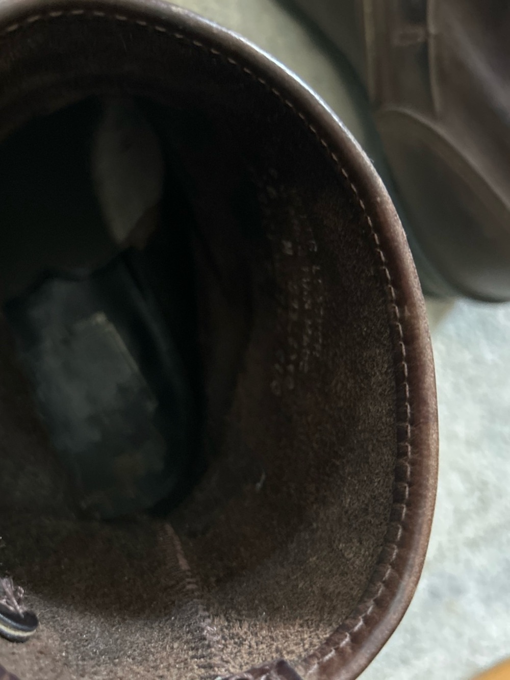 Frye Brown Leather Harness Engineer Boots - Picture 6 of 9